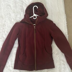 Lululemon full length scuba hoodie